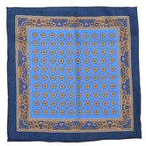 Blue Onu Motif IMS Pocket Square - Tie Doctor